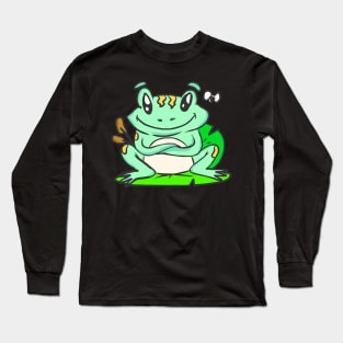 Frog Tadpole Toad Lurch Toad Froschlurch sweet Long Sleeve T-Shirt